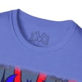 thumbnail image 3 of Pacific Northwest Shirt custom Art, Sun, Ocean.Mixed with metal PNW font., 3 of 4