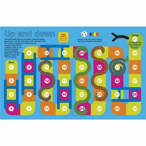 Incredible Math Games Book (Board Book) - Walmart.com