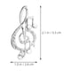 thumbnail image 2 of WASHWEPE 2Ud Pin De Musical Para Y En Con Acabado Resistente, 2 of 8