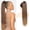 Chocolate Brown to Light Brown, variant on ponytail extension, 26 Inch Long Straight Drawstring Ponytail Hairpieces Pony Tails Soft Clip in Hair Extension Pony Tail for Women (Jet Black)