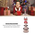 thumbnail image 3 of Wooden Christmas Money Holder, Print Pattern  Double Layer Christmas Money Cash Holder  Finish 9.3cm Base  For Party Type E, 3 of 8