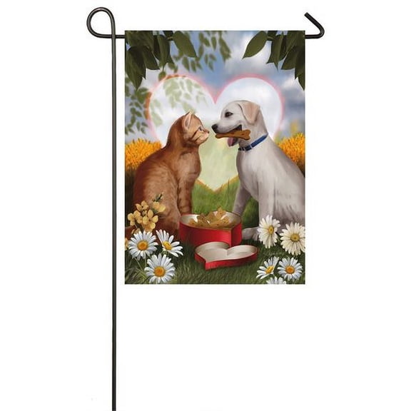 Evergreen Enterprises, Inc My Valentine 2-Sided Garden Flag