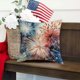 thumbnail image 5 of Fiudx Decoraciones Del Hogar Para Sala De Estar. Funda De Almohada De 18.0 X 18.0 In, Diseño De Estrella Del Día De La Independencia, 4 De Julio, Funda De Almohada Con Bandera Americana, Funda De Coj, 5 of 7