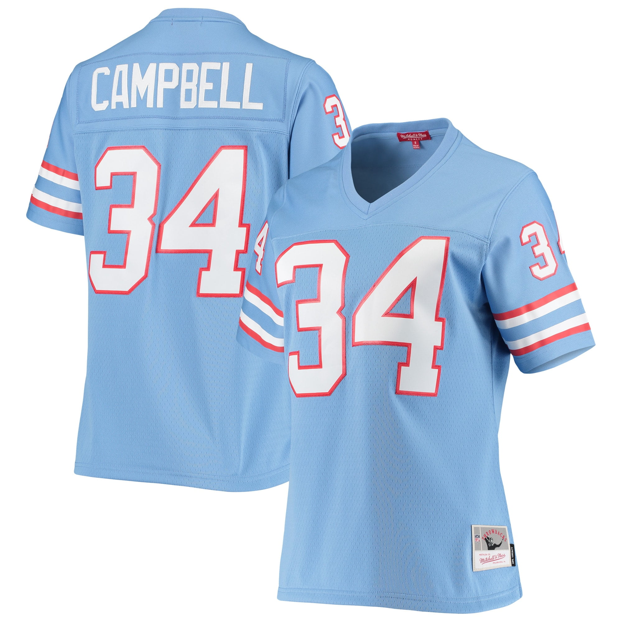 earl campbell jersey mitchell and ness