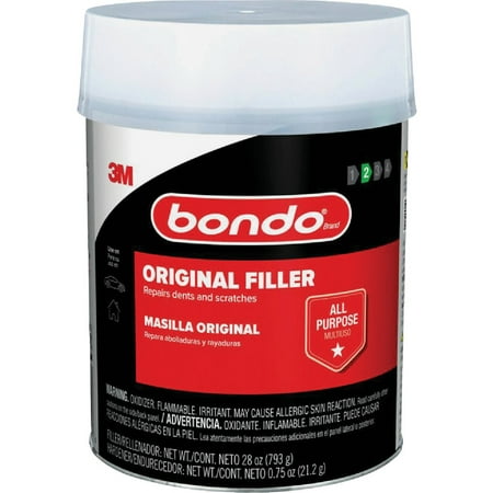 3M Bondo Original Body Filler - Pack of 8