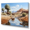 thumbnail image 2 of Designart "Depicting the Sands of the Sahara II" Animals Wall Art Print, 2 of 5