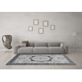 thumbnail image 3 of Ahgly Company Indoor Rectangle Abstract Gray Modern Area Rugs, 3' x 5', 3 of 4