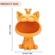 thumbnail image 4 of Figura decorativa de resina Ehuebsd para almacenamiento de gato de la fortuna naranja, 4 of 8