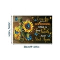 HMGZSTY Hangs Canvas Painting Wall Art Poster Literary Sunflower Home