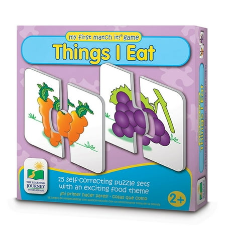 The Learning Journey My First Match It!, Things I Eat