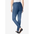 thumbnail image 2 of Woman Within Plus Size Fineline Stretch Denim Skinny Pull-On Jeans, 2 of 4