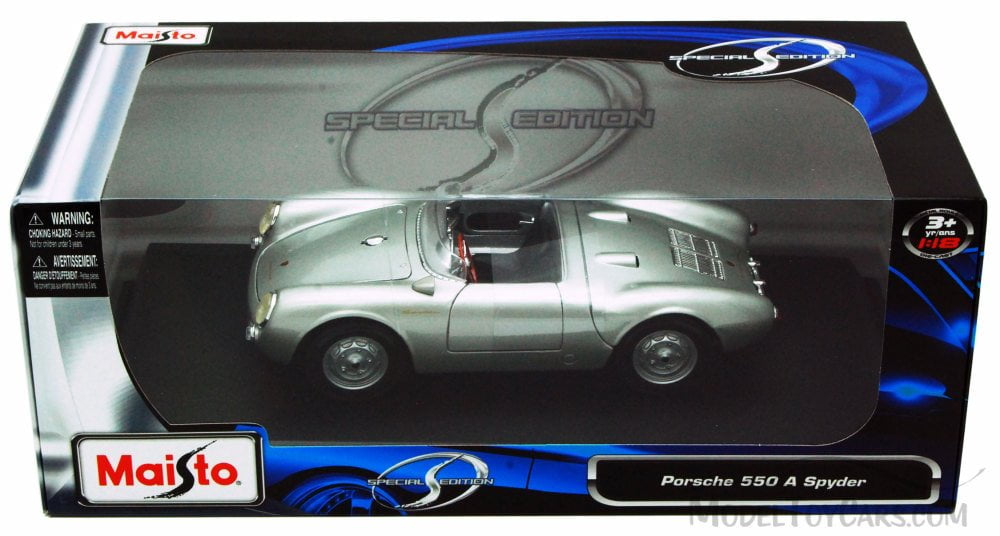 Maisto PORSCHE 550A SPYDER ベンツ コブラ その他おまけ 旧車、クラシック、レストアベース、ジャンク 1⁄18 PORSCHE 550A SPYDER - Whistle Stop Hobby \u0026 Toy