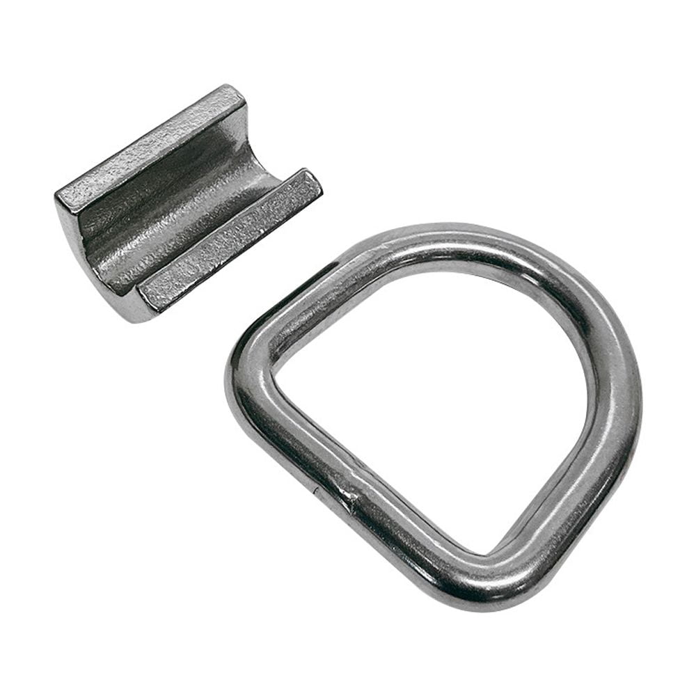Stainless Steel 3/4" Weld-On Heavy D Rings 6500 Lbs,Marine Boat,Tie-Down Anchor