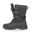 thumbnail image 3 of Trespass Strachan II Bottes d'Hiver Imperméables pour Garçons Isolées en Noir et Bleu Marine, 3 of 10