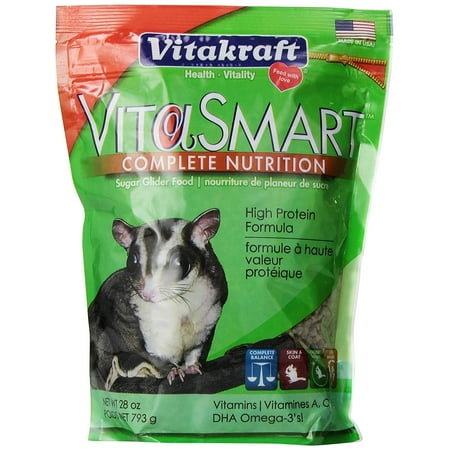 Vitakraft VitaSmart Complete Nutrition Sugar Glider Food - DS