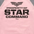 thumbnail image 3 of Lightyear - Property of Star Command - Toddler And Youth Girls Raglan Graphic T-Shirt, 3 of 5