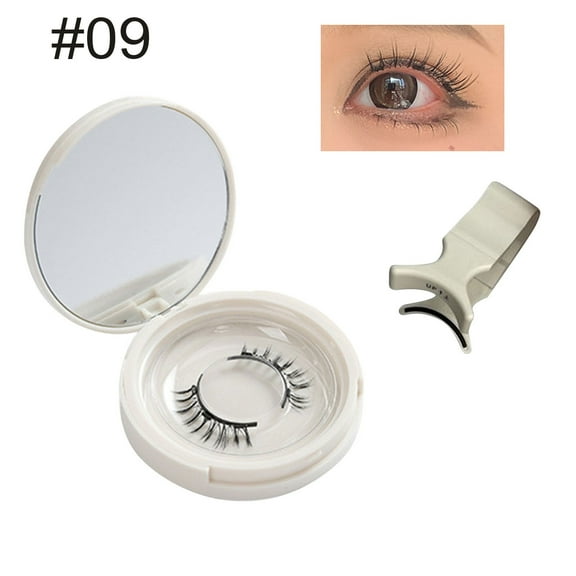 Magnetic Eyelashes, Reusable Magnetic False Eyelashes, Easy To Wear Glamorous Eye Makeup Enhancer, Comfortable Fit for Various Eye Shapes, Quick Application with Eyelash Curler Included