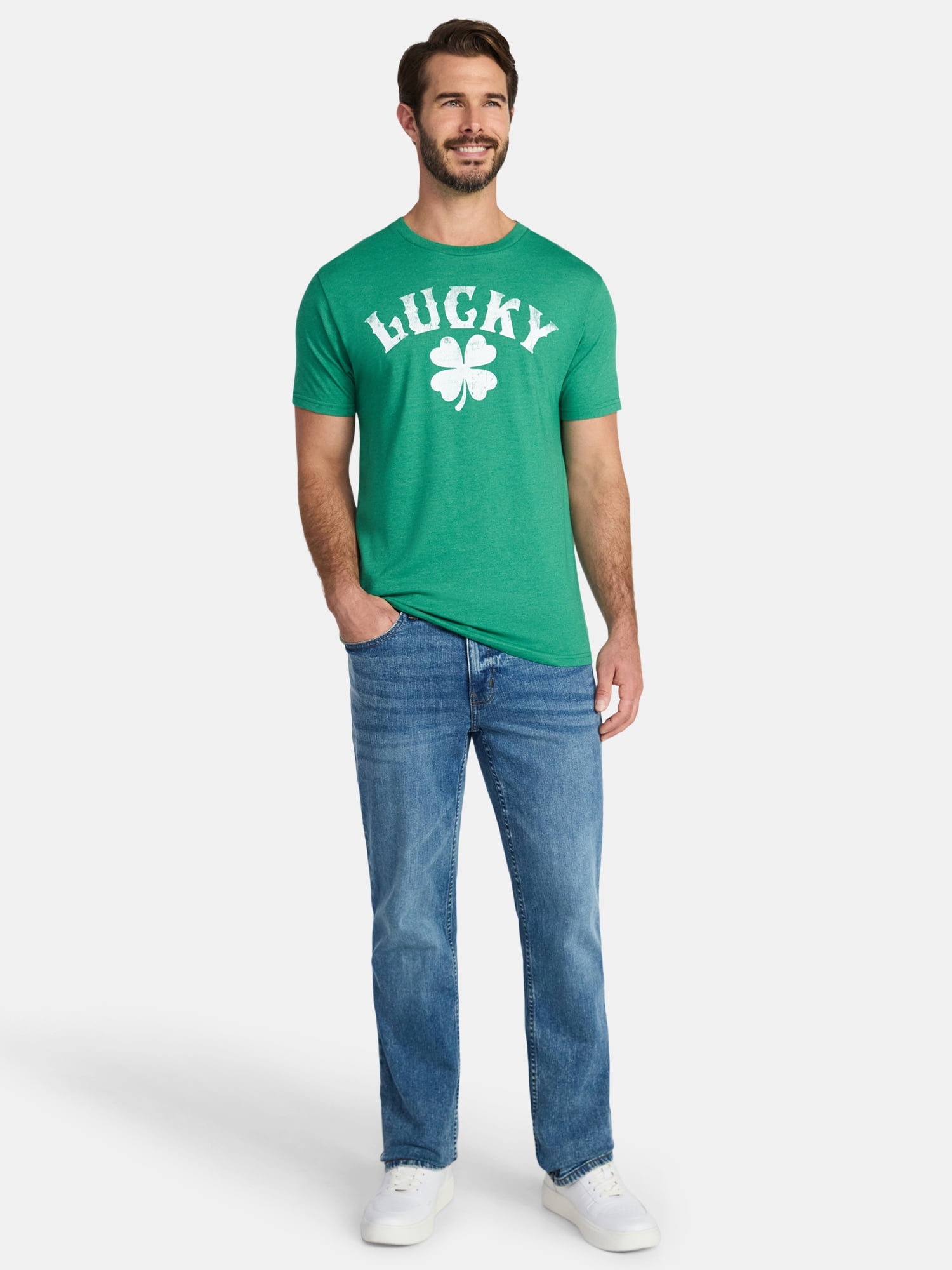 St. Patrick's Day Men's Graphic Tee from Way to Celebrate, Sizes XS-5XL