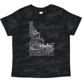 thumbnail image 3 of Inktastic Idaho State Word Salad Boys or Girls Toddler T-Shirt, 3 of 5