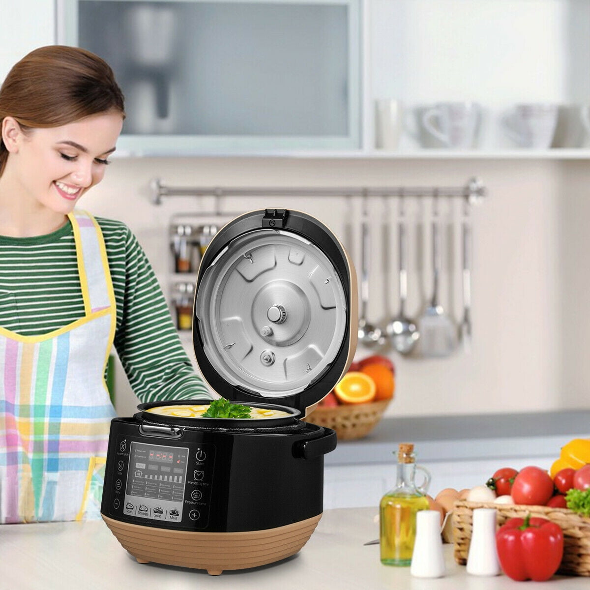 Costway pressure cooker hotsell