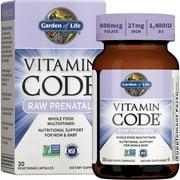 Garden of Life Vitamin Code Raw Prenatal 30 Veg Caps