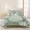 Forest Green, Olive, White, variant on 3 Pieces King Quilt Set,Pineapple Summer Fruit Seamless Soft Bedding Sets with 1 Quilt & 2 Pillow Shams,Retro Gray Summer Bedspread Lightweight Coverlet Comforter for All Season