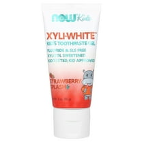 Now Xyliwhite Fluoride-Free Kids Toothpaste, Strawberry Splash, 3 Oz