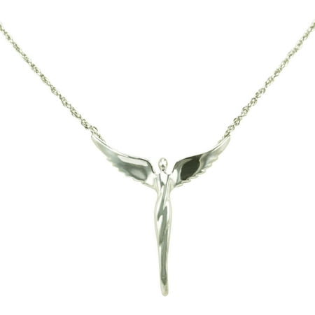 Lavaggi Sterling Silver Angel of Reconciliation Pendant, 18