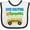 White and Black, variant on Inktastic Bus Driver in Training Boys or Girls Baby Bib
