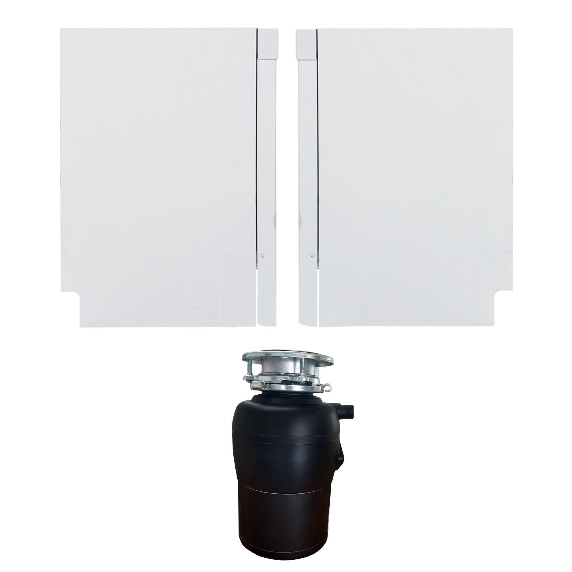 Pemberly Row 24" Dishwasher 14 Place & 3/4 HP Garbage Disposer 51dB 110V