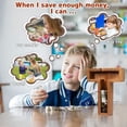 thumbnail image 5 of Small Piggy Bank, Wooden Letter Piggy Bank for Kids Boys Girls Gift, Alphabet T Money Bank Coin Bank, 5 of 5