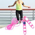 thumbnail image 4 of PVC Frosted Non-Slip Handle Physical Count Rope Skipping for Exercise Fitness BodybuildingPink, 4 of 8