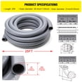 thumbnail image 2 of Kit de conductos y conectores DWALE Liquid-Tight de 3/4 pulgadas y 25 pies, 2 of 6