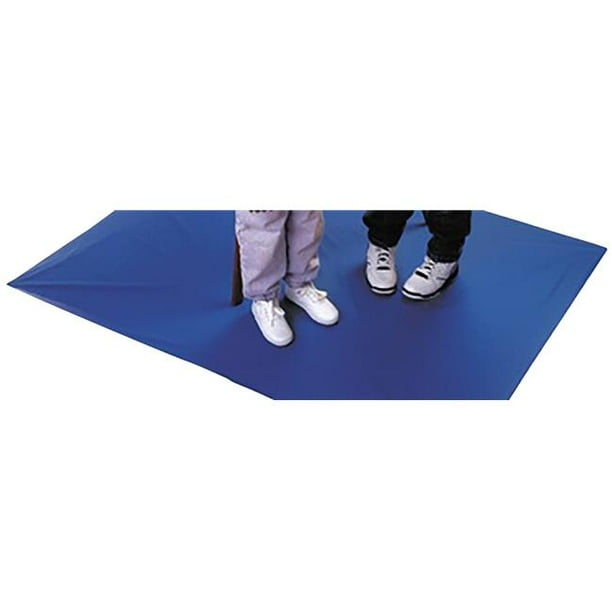 Peerless Plastics Jumbo Messy Mat, Blue, 38 x 80 in
