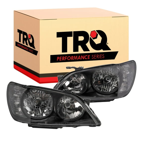 TRQ Performance Headlights Set Fits 2001-2005 Lexus IS300 HLA90344
