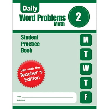 Evan-Moor Daily Word Problems Math, Grade 2 Student Workbook