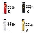 thumbnail image 4 of Sonducket Cortadora de pelo eléctrica, afeitadora con indicador recargable por USB, máquina de afeitar portátil para salón, cortadora de pelo Ciclismo Plata, 4 of 6
