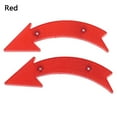 thumbnail image 1 of Remove Without Tools Wide Range Of Uses Bike Reflectors Bicycle Accessories Green Plastic Red White Approx.15cm, 1 of 10