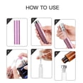 thumbnail image 4 of LISAPACK 8ML Perfume Atomizer Spray Bottle (2 PCS) Empty Cologne Dispenser Portable (Pink, Mauve), 4 of 6