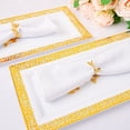 thumbnail image 3 of BalsaCircle 67 feet Gold Leaf Ribbon Trim Artificial Vines Craft Leaves, 3 of 8