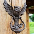 thumbnail image 1 of CHICHUMID 1Set American Style Door Knocker for Home Exterior 8.9X6.9in, 1 of 8