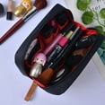 thumbnail image 5 of Simple Zipper Beauty Portable Cosmetic Bag Storage Case Travel Organizer Makeup Pouch GREY, 5 of 8