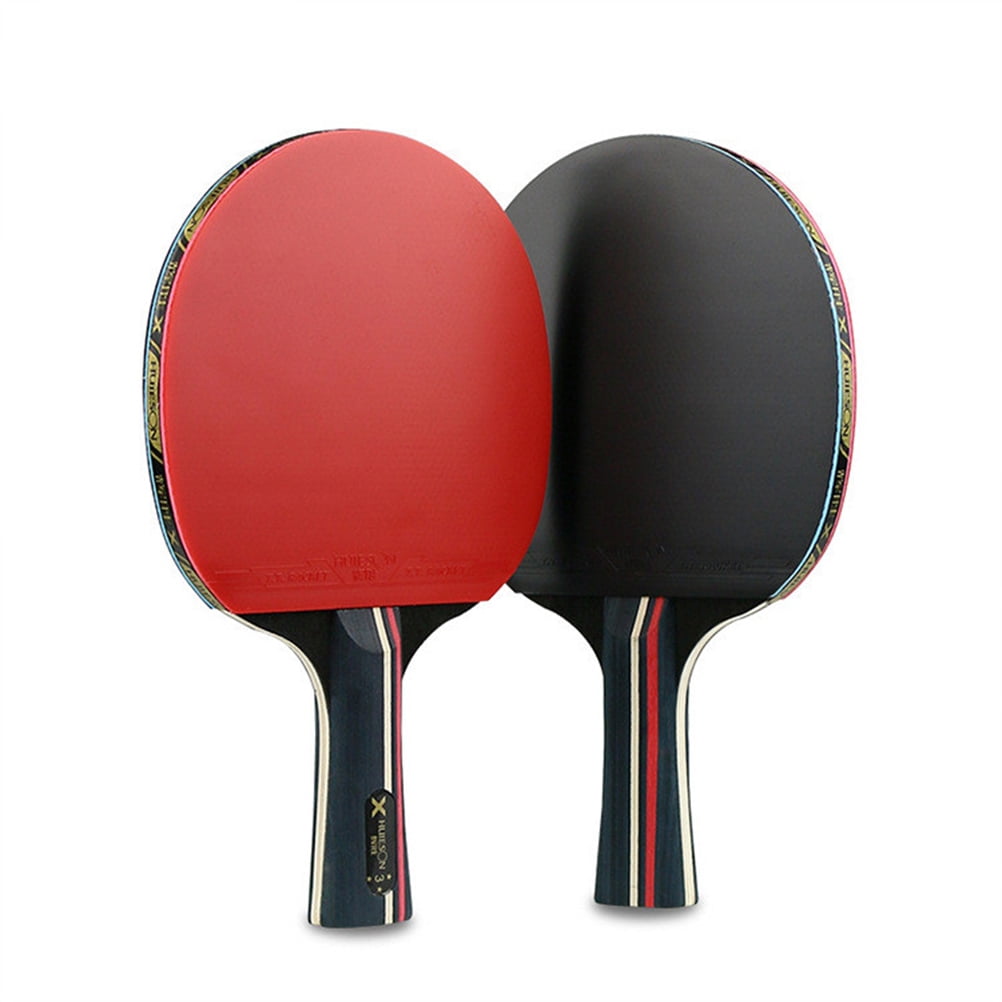 DEEPCRAFF 1Set Table Tennis Rackets with Anti Slip Grip Assorted Color for Indoor and Outdoor Training