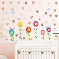 thumbnail image 7 of 6 Sheets Boho Heart Wall Stickers Nursery Wall Decor Wall Stickers and Murals for DIY Cute Decorations Kids' Room Decor Girls Bedroom, 7 of 7