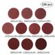 thumbnail image 2 of Juego de 50-100 Uds. De discos de lijado de 2 pulgadas, Kit de almohadillas para amoladora de taladro, herramientas rotativas con placa de respaldo, incluye papel de lija de grano 60-2000, 2 of 5