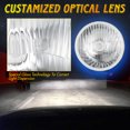 thumbnail image 4 of For Datsun 510 620 710 810 5.75" Round LED Headlights Halo H5006,4PCS, 4 of 11