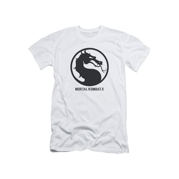 Download 2bhip Mortal Kombat X Fighting Video Game Dragon Seal Logo Adult Slim T Shirt Tee Walmart Com Walmart Com