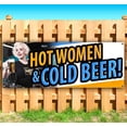 thumbnail image 1 of Hot Women Cold Beer 13 oz Vinyl Banner With Metal Grommets, 1 of 4
