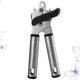 thumbnail image 1 of WRITWAA Gadget De Cocina Abrelatas Manual Con Cortadora Y Empuñadura Antideslizante Plata, 1 of 5