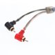 thumbnail image 3 of Vehículo De De 5 Metros 2RCA Cable De Punto De voz De Alimentación de sonido Sharpla Cable masculino 2RCA a 2RCA, 3 of 8